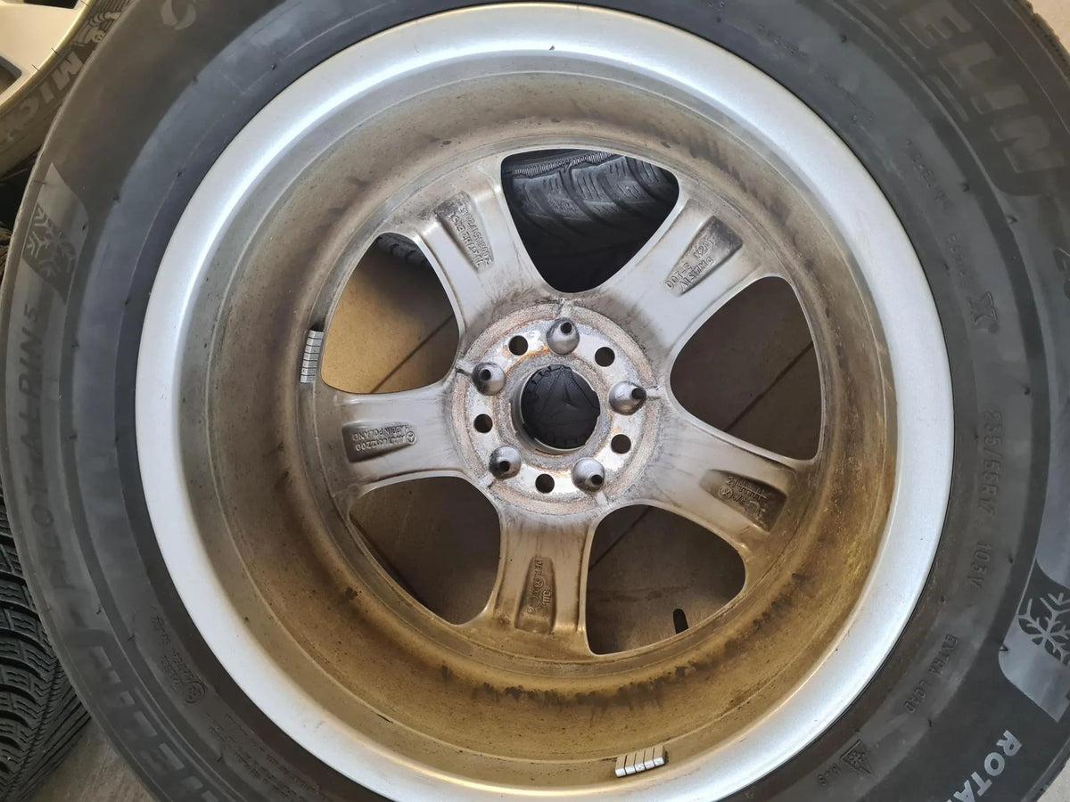 Original Mercedes V-Klasse Vito W447 17 Zoll Alufelgen Winterreifen 235 55 R17 Visualizzazione dettagliata 3