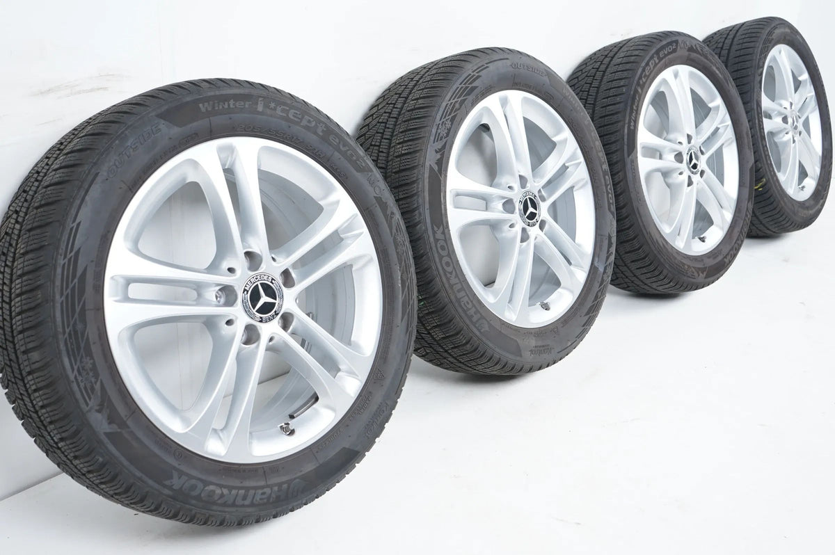 Mercedes A B Klasse W177 B247 Winterreifen Winterräder 17 Zoll A1774010400 Vue détaillée 2