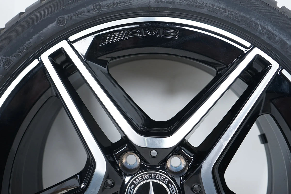 NEU Mercedes A B CLA Klasse W118 W177 B247 Winterräder Winterreifen 18 Zoll Vue détaillée 8
