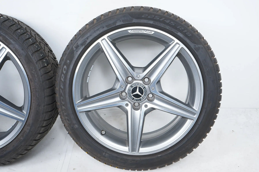 Mercedes C Klasse W205 AMG Winterreifen Winterräder 18 Zoll 7mm