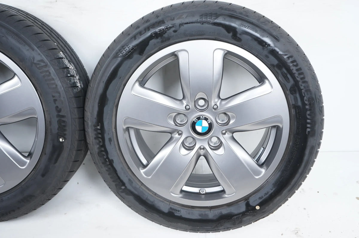Original BMW 1er F40 2er F44 Alufelgen Winterräder mit neuen Winterreifen 205 55 R16