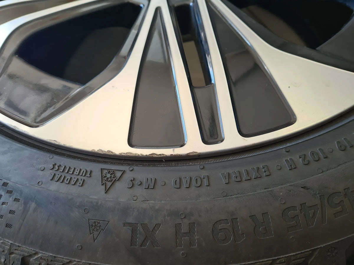 Original Mercedes E-Klasse W214 Alufelgen Winterräder Winterreifen 245 45 R19 Vue détaillée 8
