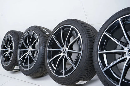 Roues et pneus hiver Mercedes CLA35 C118, dimensions 235/40/18 pouces