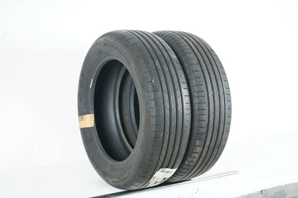 2 pneus été Bridgestone 205/60 17 pouces DOT23/22, profondeur de sculpture d'environ 6 mm, BMW*