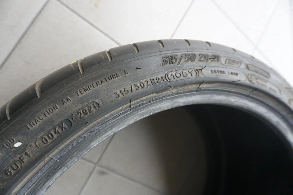 1 X 315 30 ZR21 R21 105Y pneu d'été Michelin Pilot Sport Cup 2 MO1 2021 5,5mm Vue détaillée 4