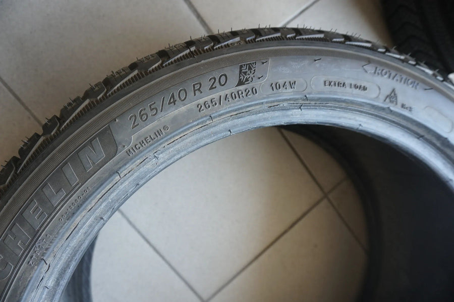 2 X 265 40 R20 104W zimní pneumatiky Michelin Pilot Alpin 5 MO1 2022 7mm