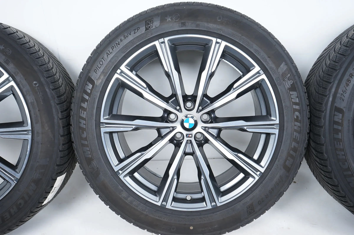 Bmw X5 X6 G05 G06 Winterräder Winterreifen 275 45 20 Zoll 8071996 M740 Detailansicht 4