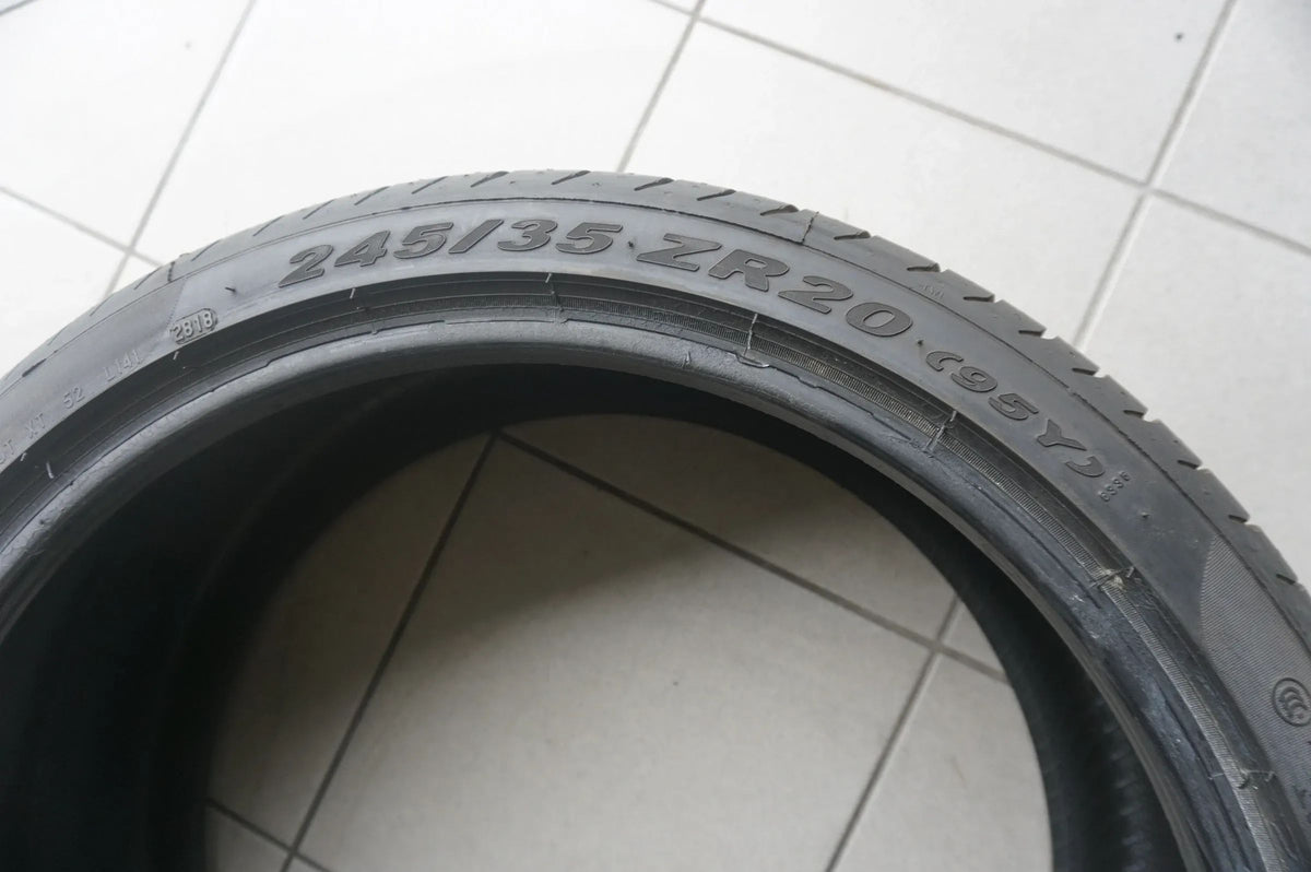 1 X 245 35 ZR20 R20 95Y Pneu été Pirelli P Zero PZero 2018 8mm Vue détaillée 3