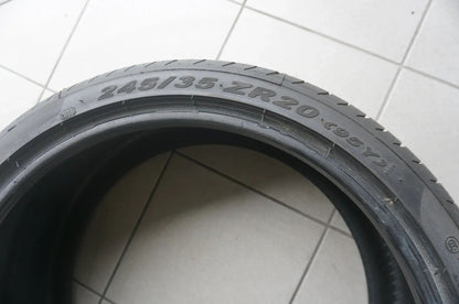 1 X 245 35 ZR20 R20 95Y Pneu été Pirelli P Zero PZero 2018 8mm