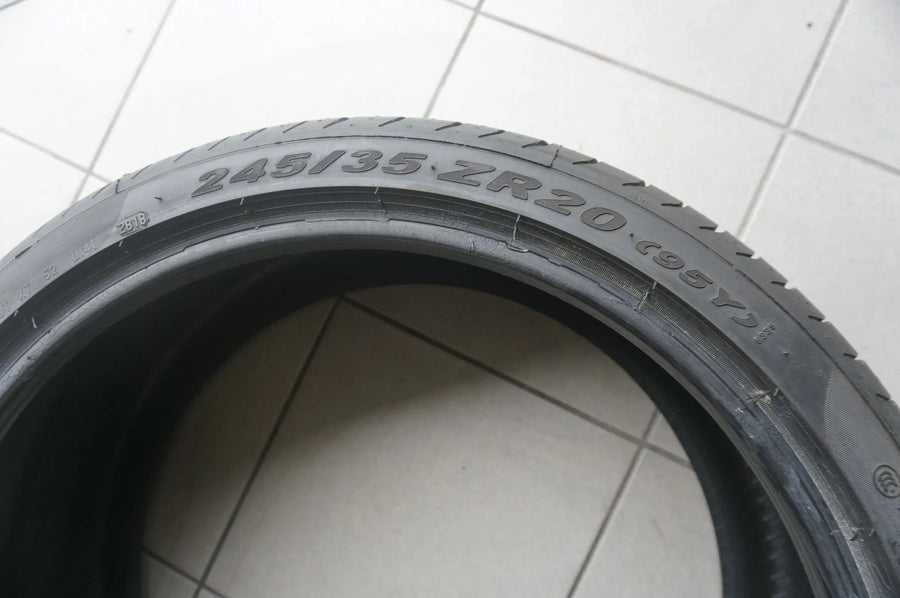 1 X 245 35 ZR20 R20 95Y Pneu été Pirelli P Zero PZero 2018 8mm