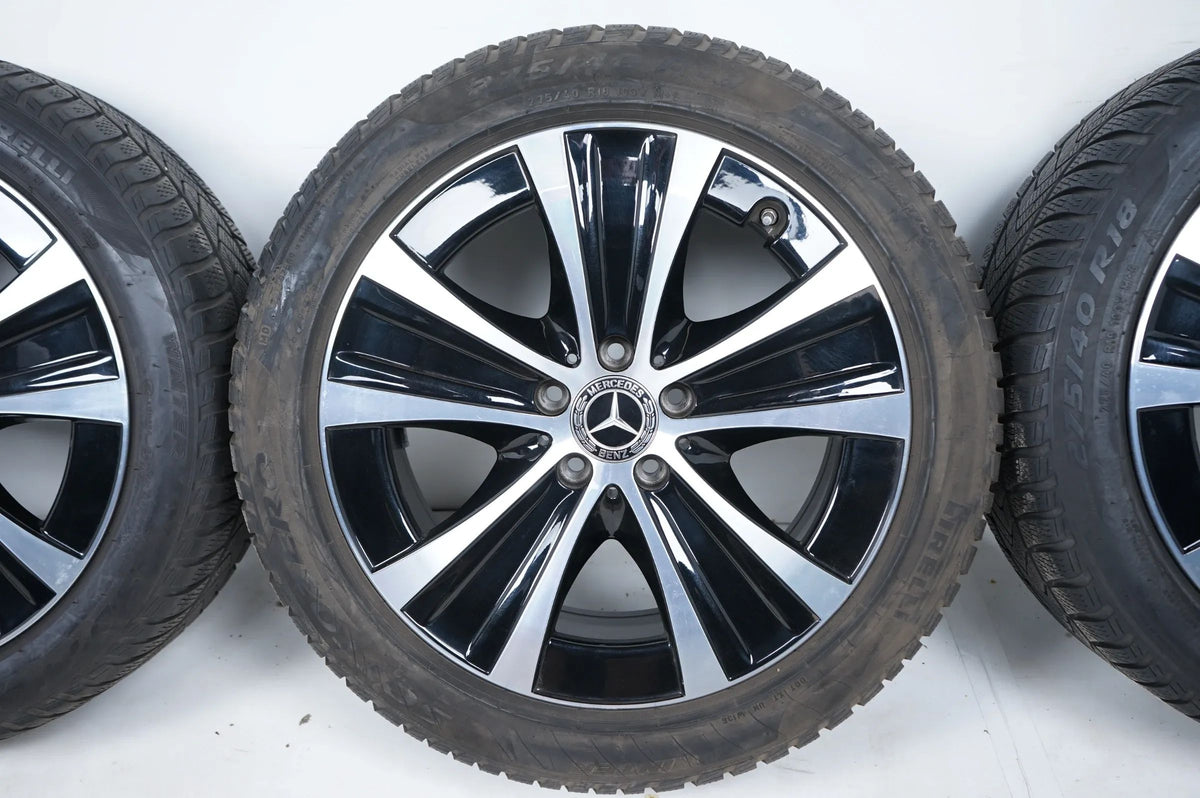 Mercedes E Klasse W213 Hybrid Winterräder Winterreifen 18 Zoll Detailansicht 7
