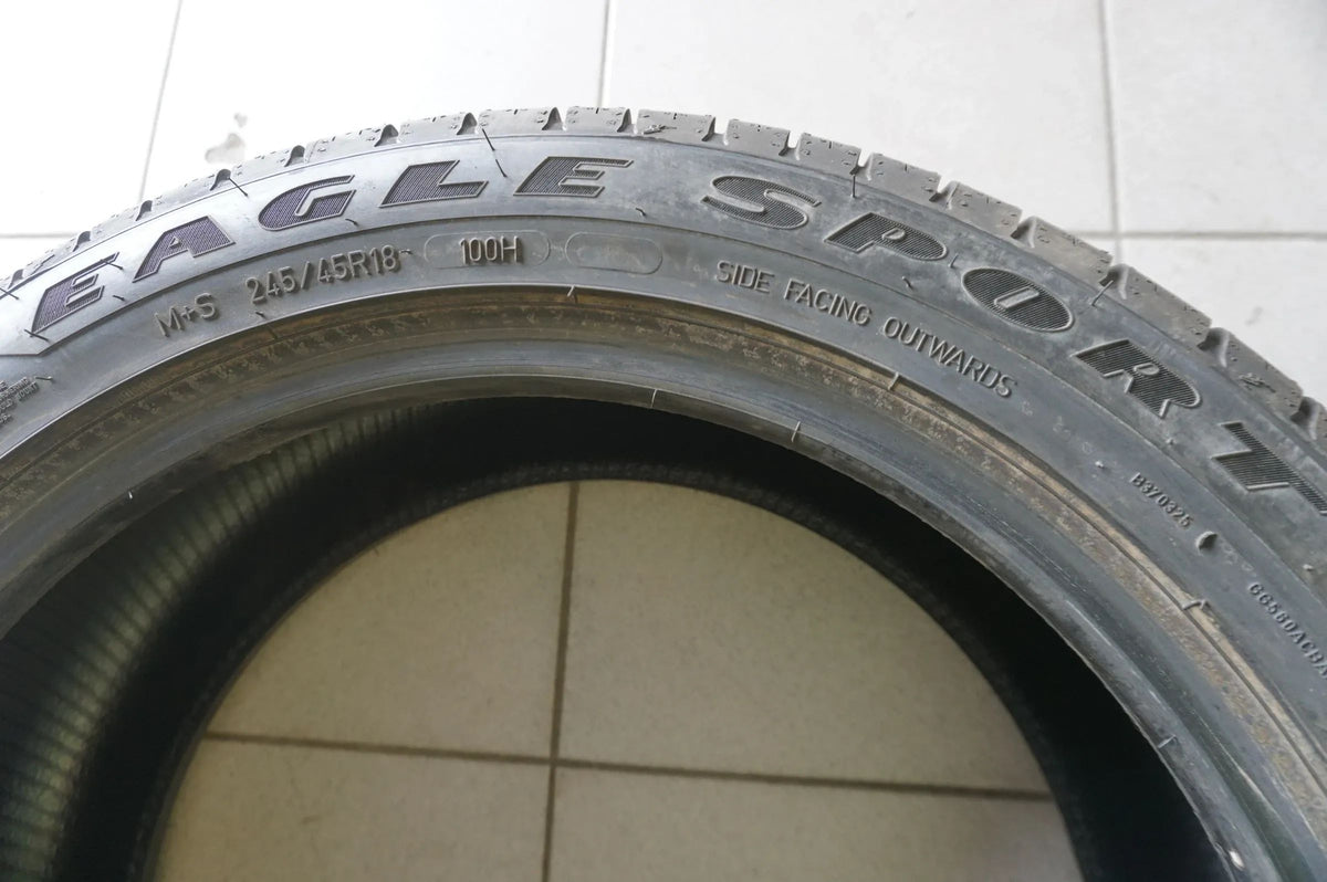 245 45 R18 100H Sommerreifen Goodyear Eagle Sport MOE * RunFlat 8mm 2023 Detailansicht 3
