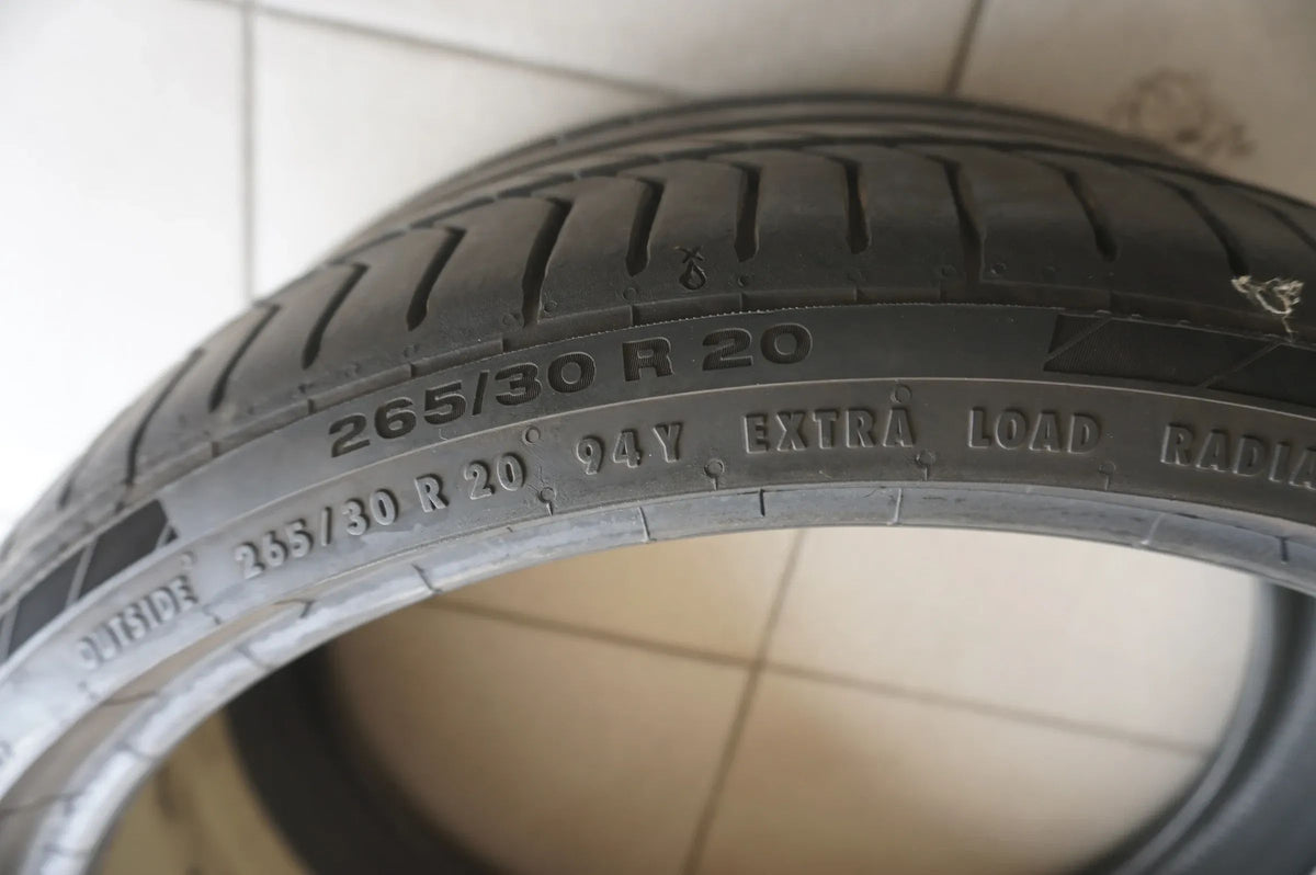1 X 265 30 R20 94Y Sommerreifen Continental ContiSportContact 5P RO1 2023 6,5mm Detailansicht 5