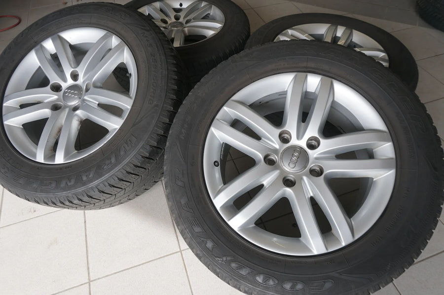 Original Audi Q7 4L 18 inch alloy wheels 4L0601025B 8.5 x 18 ET58 bolt pattern 5x130