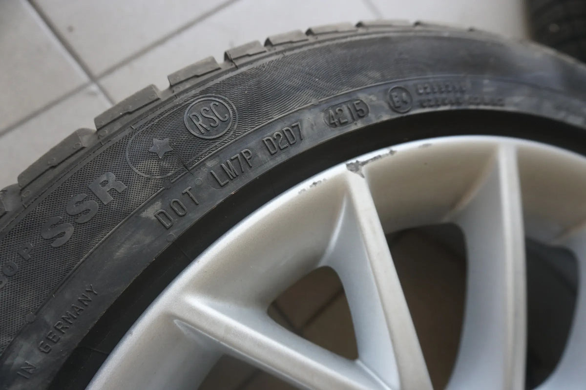 Original BMW 1er F20 F21 2er F22 Alufelgen Winterreifen Winterräder 205 50 R17 Vue détaillée 13
