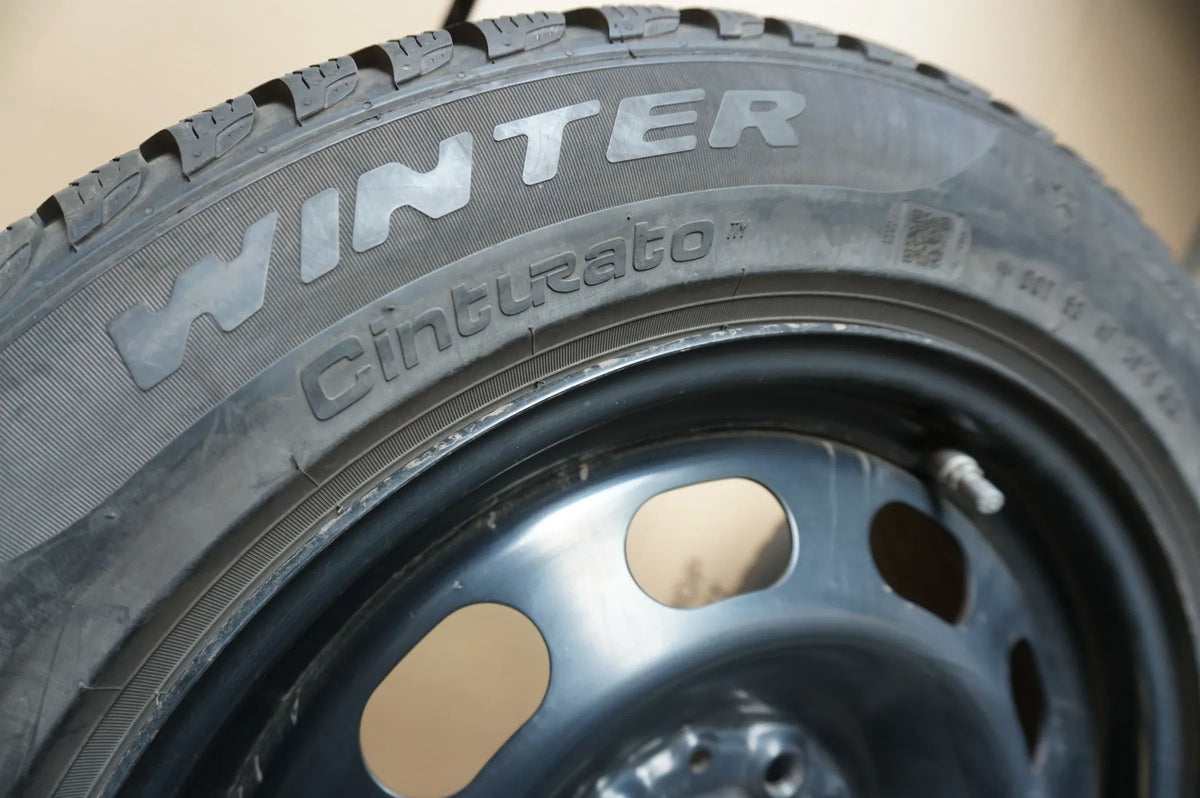 Original BMW 1er F40 2er Stahlfelgen Winterräder Winterreifen 195 60 R16 5,5mm Detail view 2