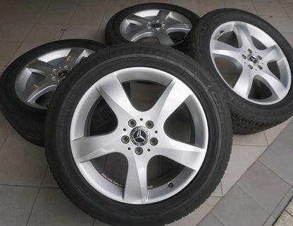 Jantes alu d'origine Mercedes Classe R W251 19 pouces pneus été 255 50 R19 8mm