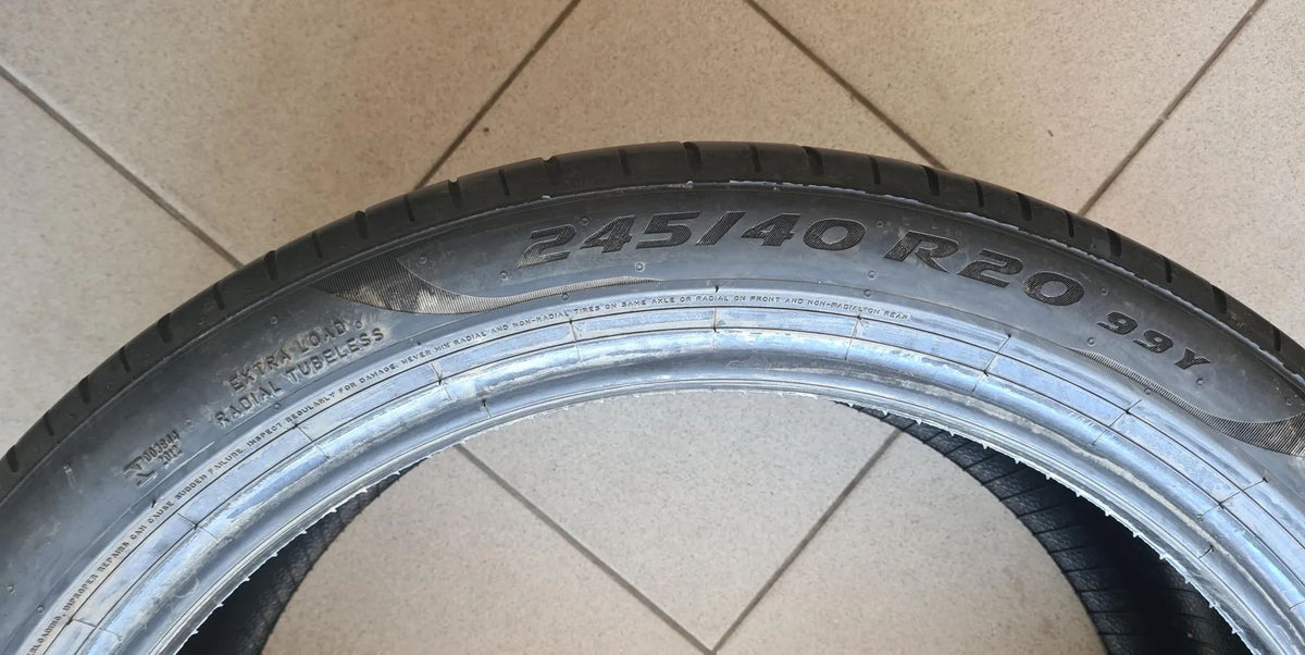 2 X 245 40 R20 99Y Sommerreifen Pirelli P Zero PZero * MO 2023 4,5mm Detailansicht 4