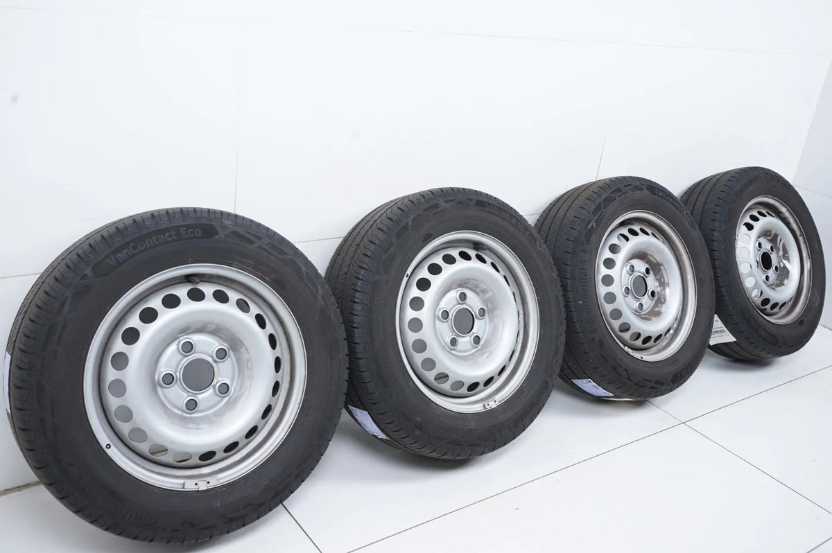 VW Transporter T5 T6 summer wheels, summer tires 205/65 R16 inch Detailansicht 2