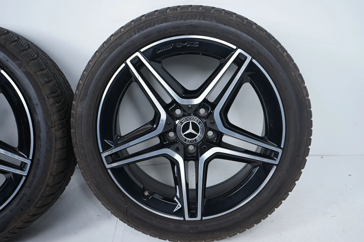Roues et pneus hiver 18 pouces pour Mercedes Classe AB W177 B247 Vue détaillée 7