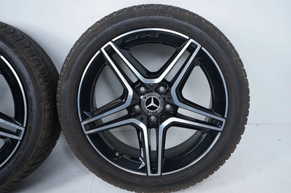 Roues et pneus hiver 18 pouces pour Mercedes Classe AB W177 B247