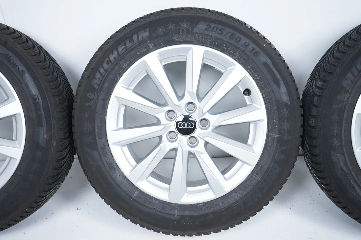 Wie Neu Audi A1 2 GB Winterräder Winterreifen 205 60 16 Zoll 8mm Detailansicht 4