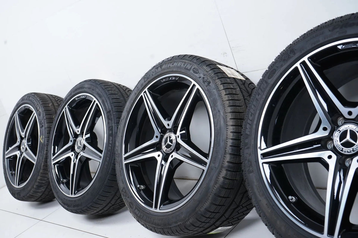 Mercedes Classe C W205 Jantes Hiver AMG Pneus Hiver 18 Pouces Detailansicht 15