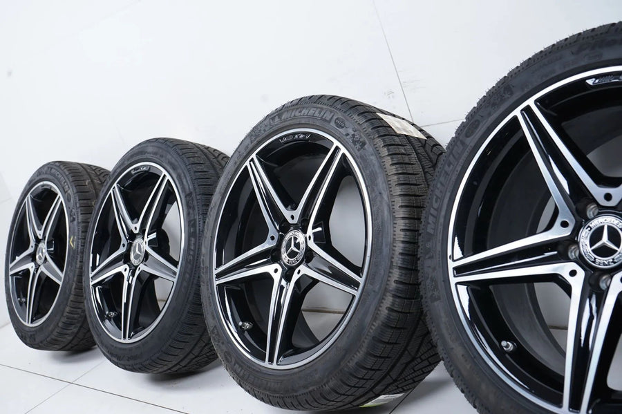 Mercedes Classe C W205 Jantes Hiver AMG Pneus Hiver 18 Pouces