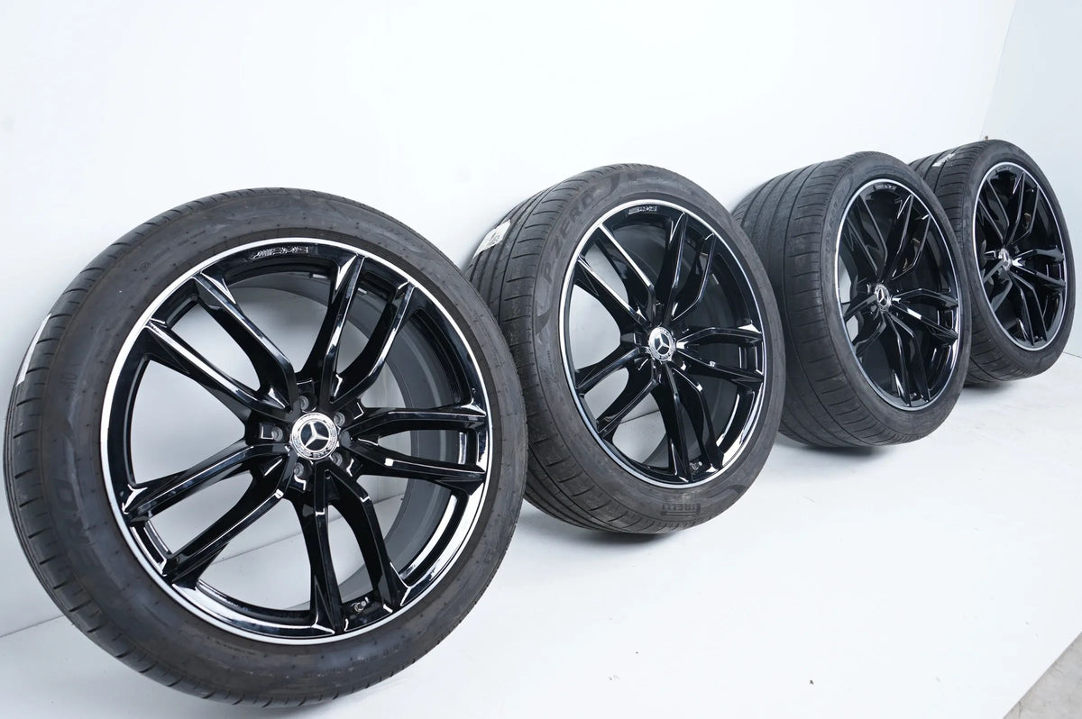 Mercedes GLS X167 AMG Summer Wheels Summer Tires 23 inch A1674017700 A1674017800 Detailansicht 2