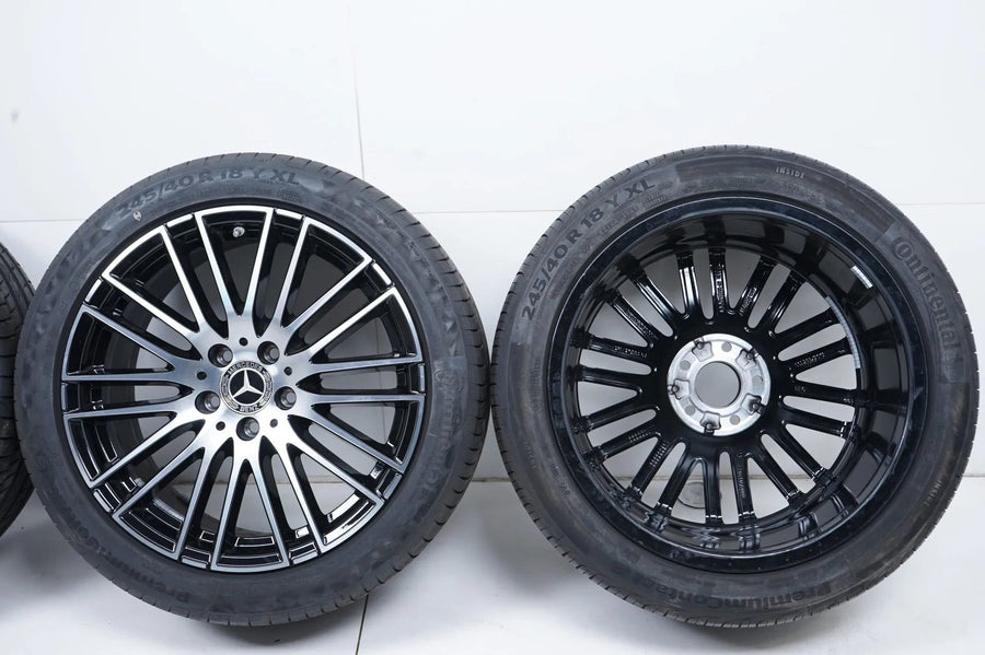 Come nuovi pneumatici estivi e ruote estive Mercedes Classe C W206 18 pollici