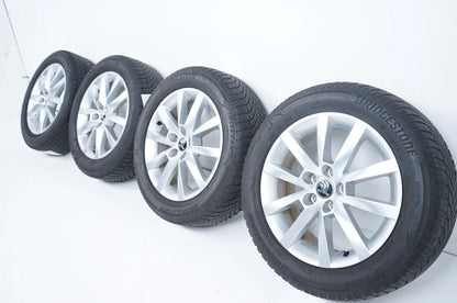 Skoda Scala Pneus hiver Roues d'hiver 205 55 16 pouces 5x100