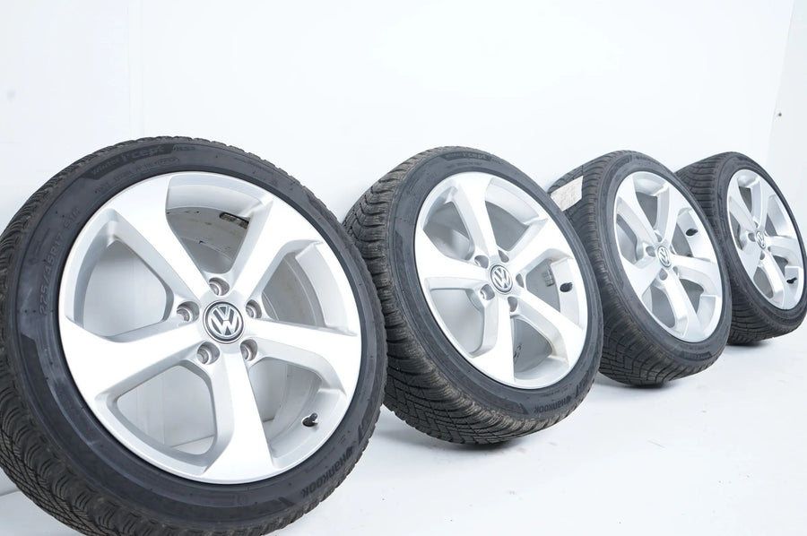 VW Volkswagen Golf 7 ruote invernali pneumatici invernali 225 45 17 pollici