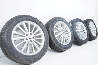Original Skoda Kodiaq Winter Wheels Winter Tires 235 55 18 Inch