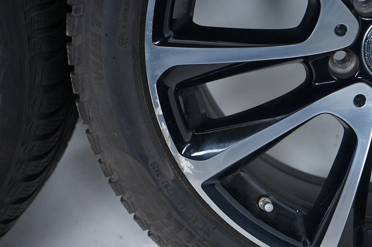 Ruote invernali Mercedes Classe E W213, pneumatici invernali 245 45 18 pollici Visualizzazione dettagliata 9