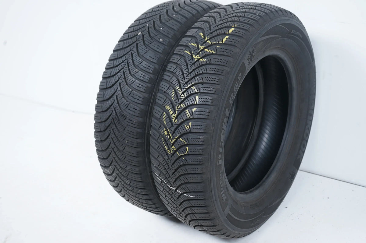 2 x Winterreifen HANKOOK 175 70 14 Zoll DOT2018 ca. 5mm Detailansicht 3