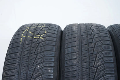 4 pneus hiver Hankook 225 50 17 pouces DOT21 environ 4mm RFT