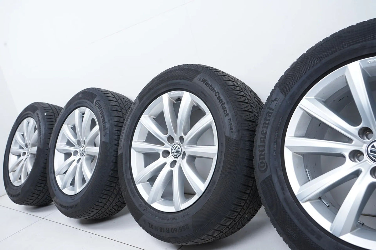 VW Volkswagen Touareg 3 winter tires winter wheels 255 60 18 inch Detailansicht 8