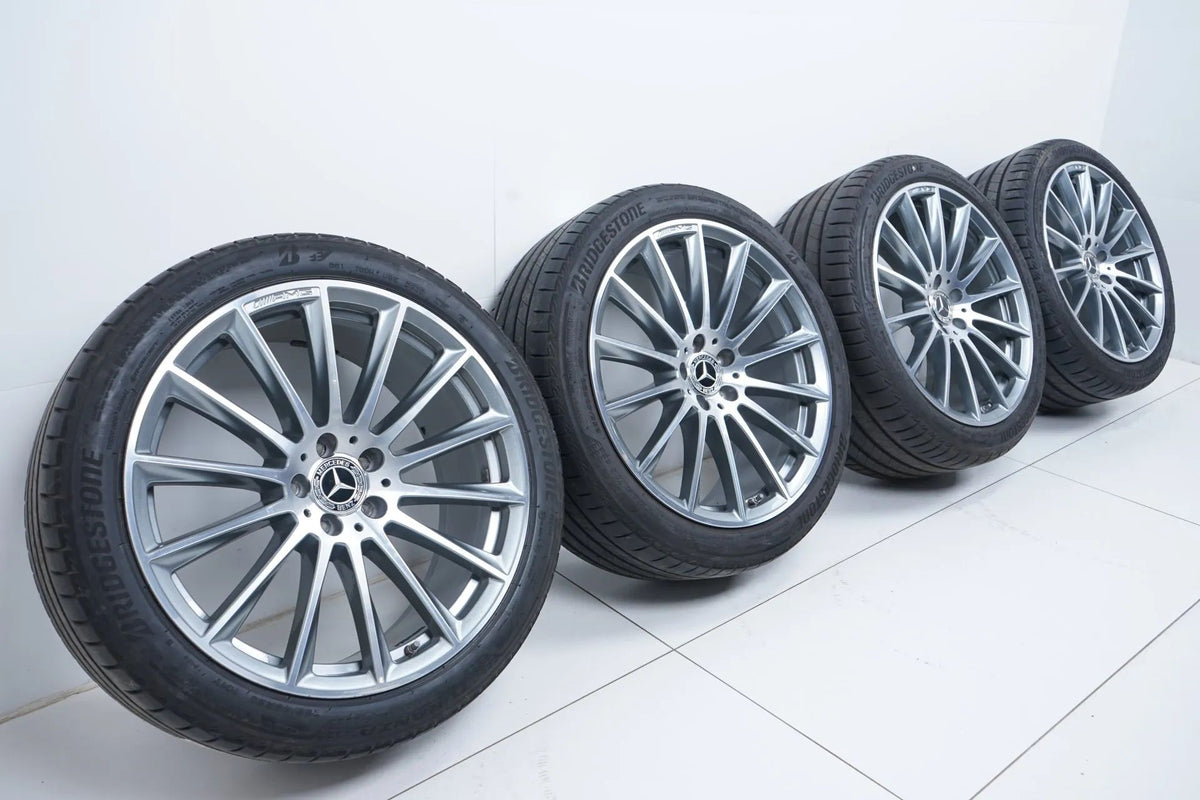 Mercedes S-Klasse W223 V223 TOP 20 Zoll AMG Alufelgen Sommerräder Sommerreifen Detailansicht 2