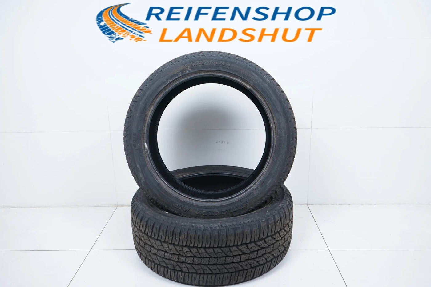 2x Yokohama Offroad winter tires 285/45/22 inch, approx. 9mm tread depth, DOT 18