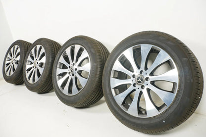 Original Mercedes GLC X253 19 Inch Alloy Wheels Summer Tires Summer Wheels 235 55 R19