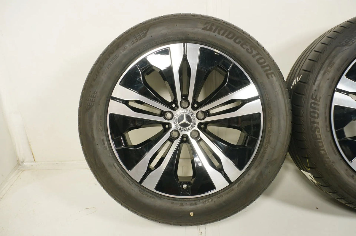 Mercedes S Klasse W223 Winterräder mit neuen Winterreifen 235 55 18 Zoll