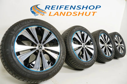 Original Mercedes EQC N293 Alloy Wheels Summer Tires 235 55 R19 Inch
