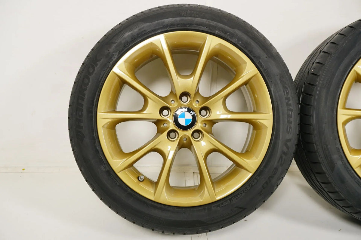 BMW 3 Series GT F34 NEW Summer Tires Summer Wheels 18 Inch Gold Detailansicht 3