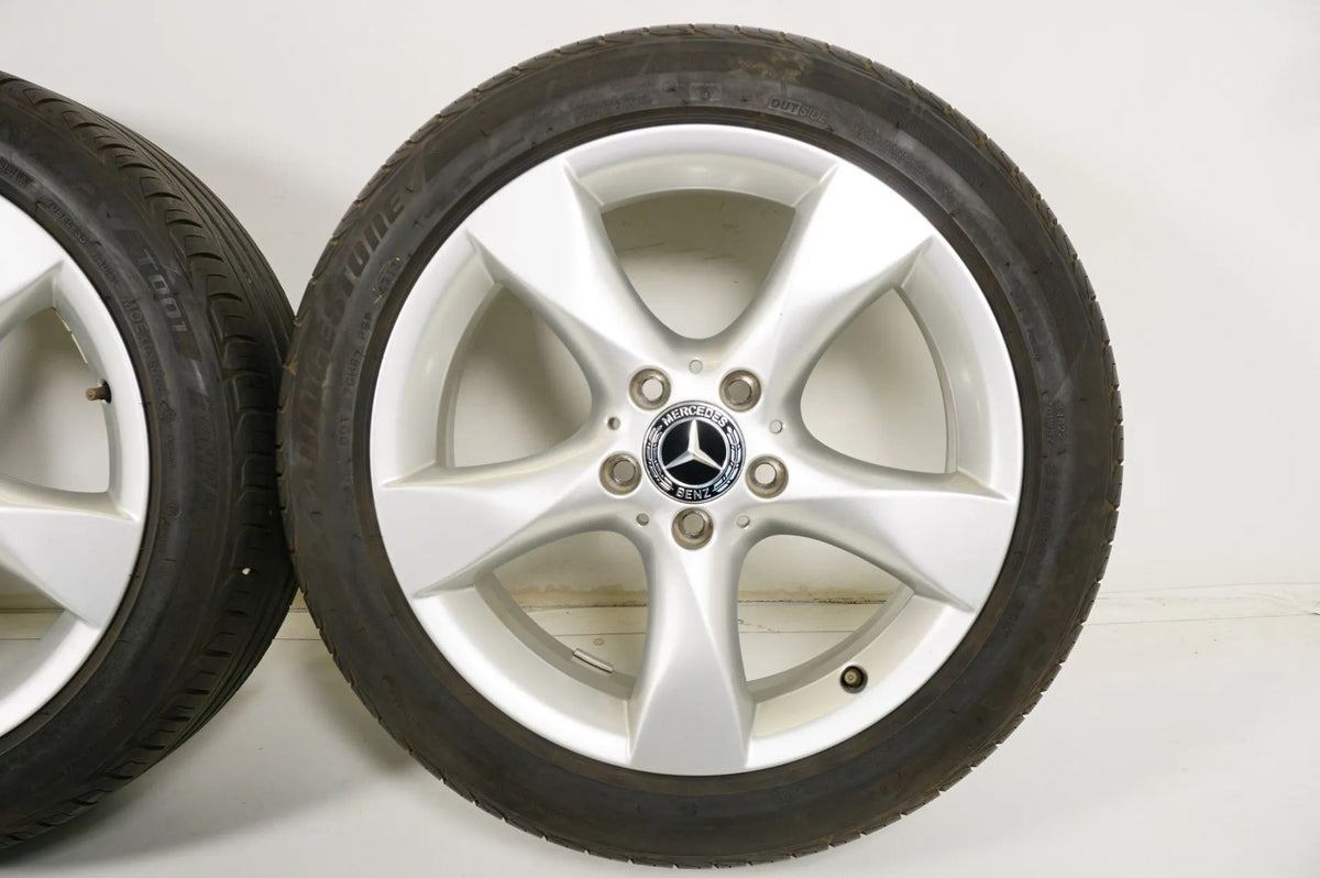 Mercedes A B CLA Klasse W246 W117 Sommerräder 225 45 17 Zoll Detailansicht 6