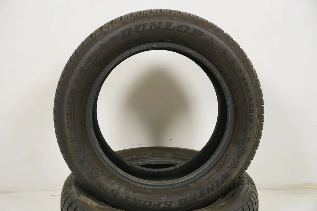 2x Like New Dunlop Winter Tires 255 55 19 inch approx. 7.5 mm DOT18 MO Detailansicht 2