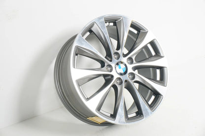 1 x Originální BMW řady 1 řady 2 F20 F21 F22 hliníkový disk 18 palců 387 6796217
