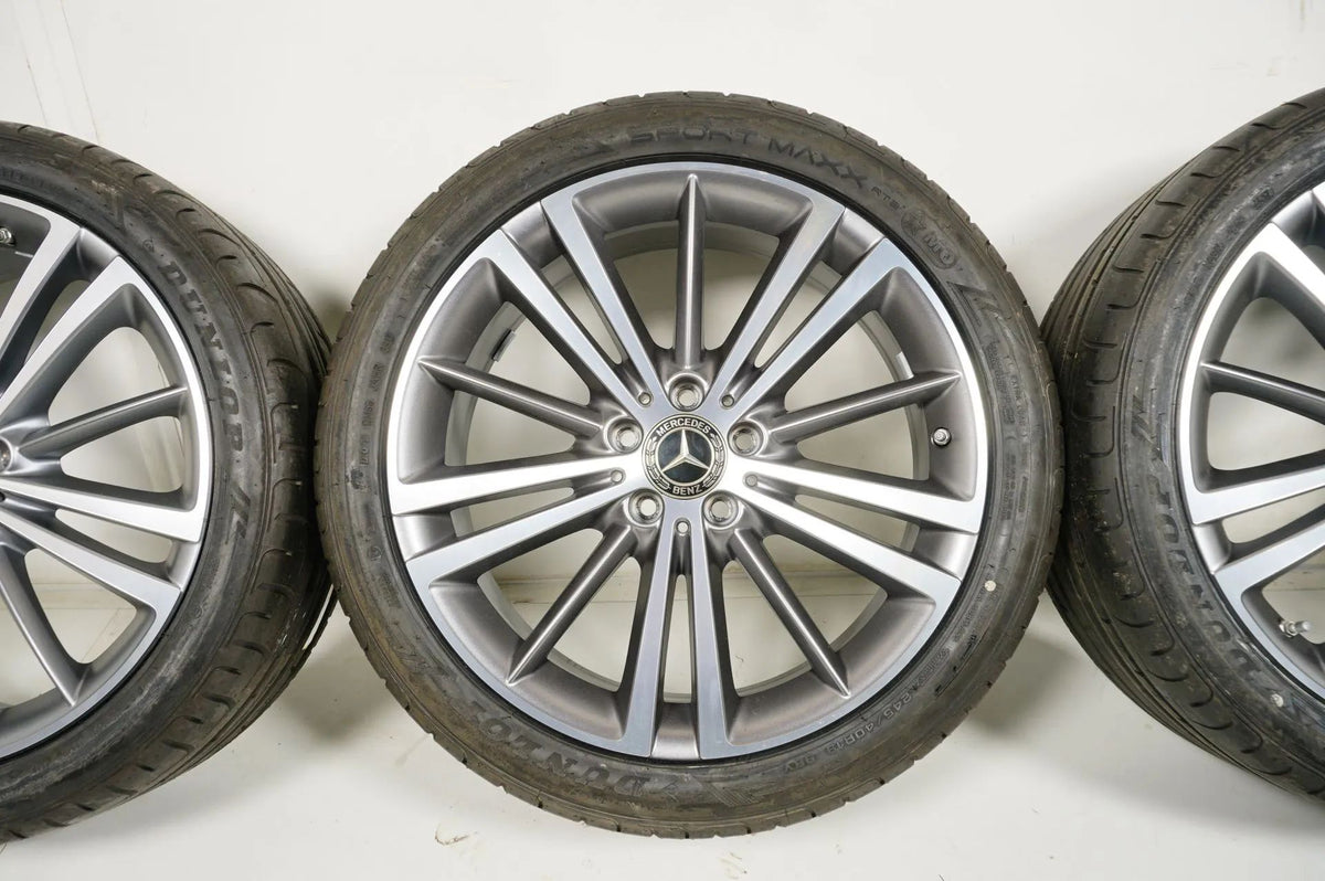 Original Mercedes CLS C257 W257 19 Inch Alloy Wheels Summer Tires Summer Wheels 7mm Detail view 4