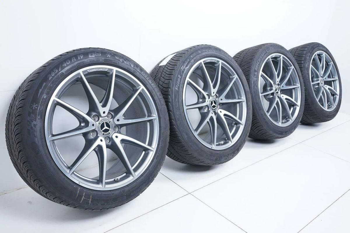 Mercedes E63 AMG W213 Winterreifen Winterräder 265 40 19 Zoll Detailansicht 2