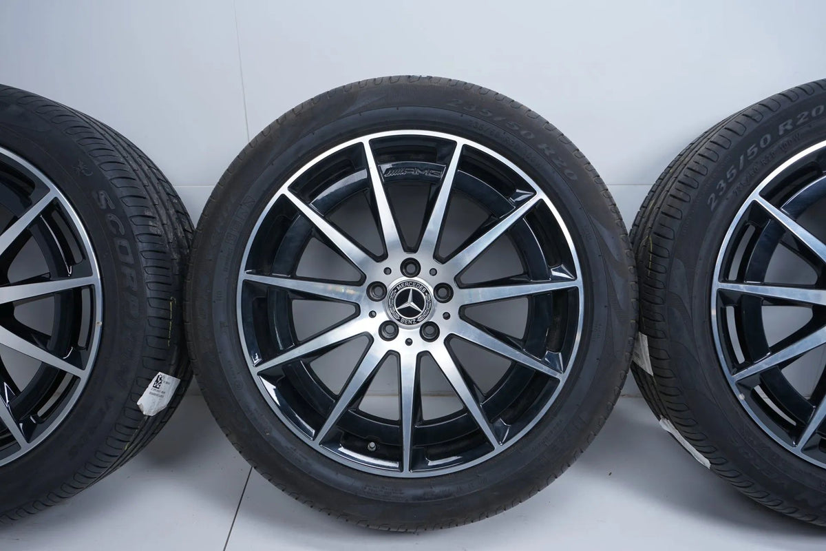Original Mercedes EQC N293 TOP 20 Zoll AMG Alufelgen Sommerräder Sommerreifen Detailansicht 4