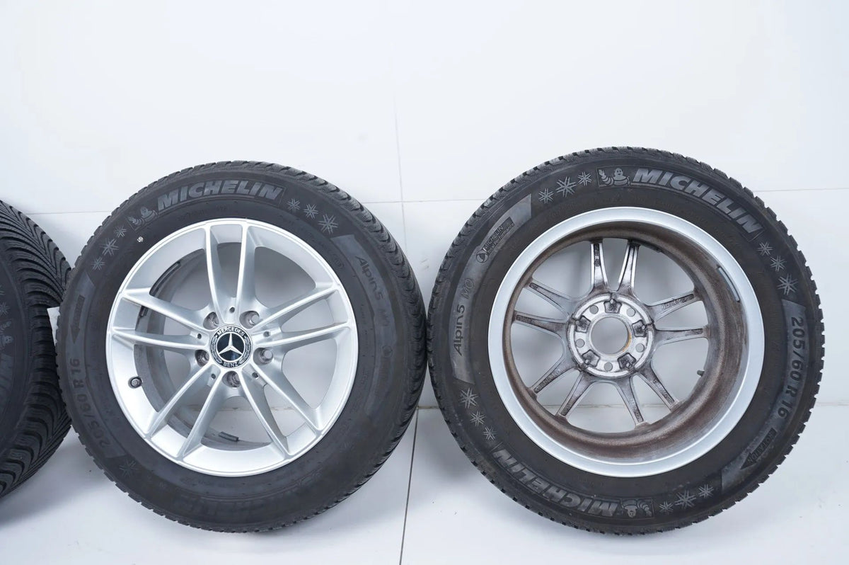 Mercedes AB Class W177 W247 Winter Wheels Winter Tires 16 Inch Detailansicht 17